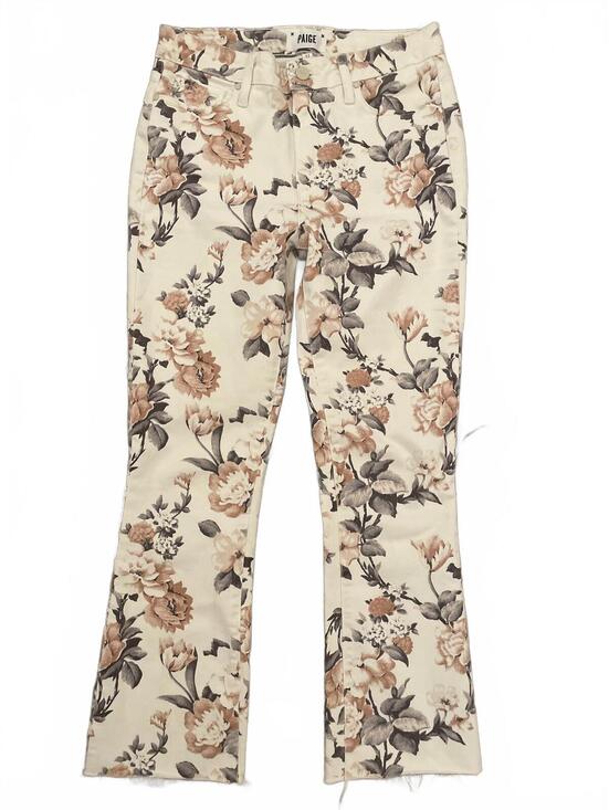 PAIGE Denim - Paige Jeans Pants Women's Size 27 Colette Crop Flair Cotton